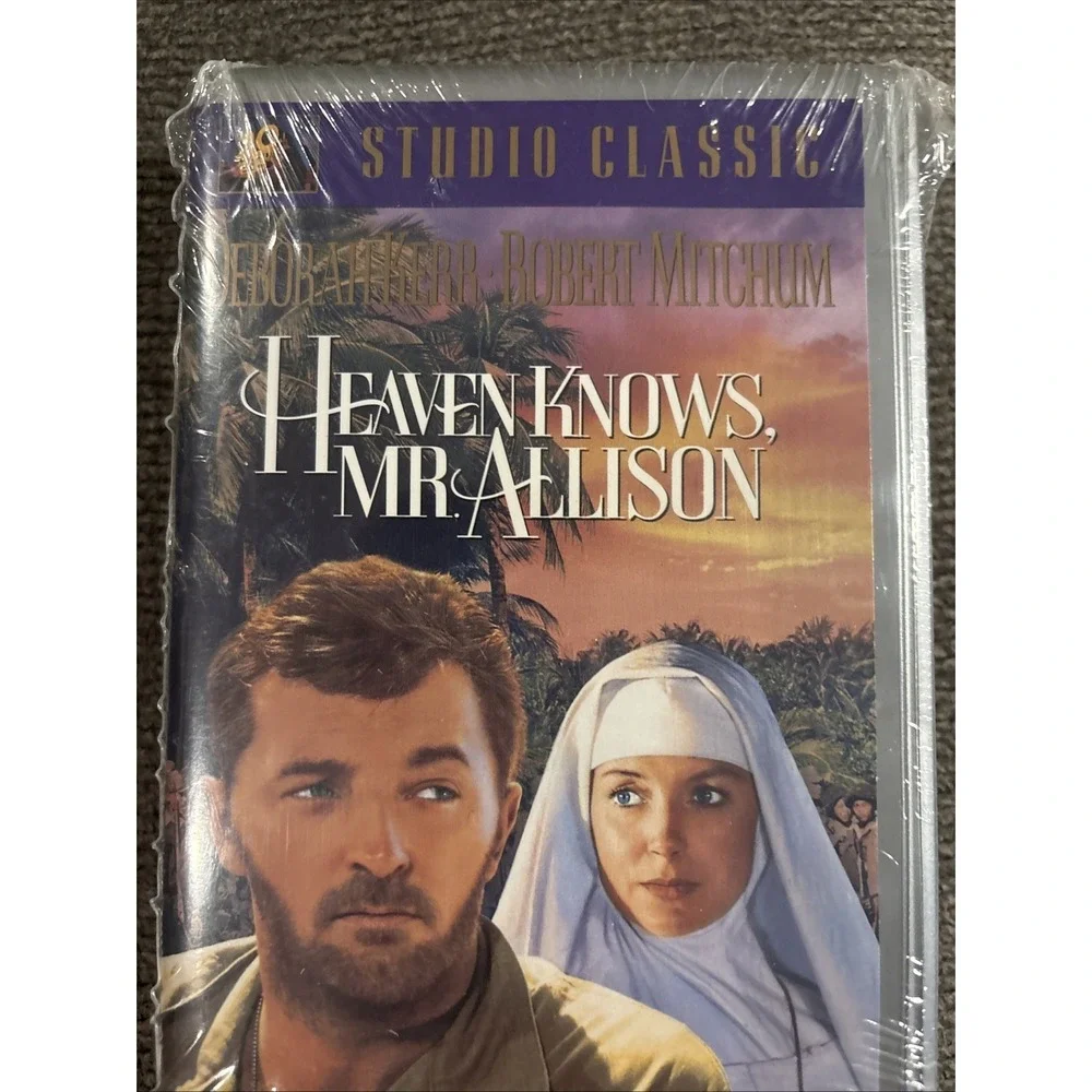 Heaven Knows, Mr. Allison VHS 1957 War Romantic Drama Fox Video Studio NEW